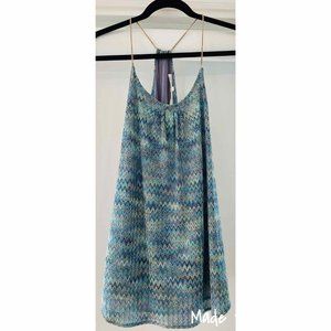 RACHEL ROY CHEVRON RACERBACK TOP SZ XL